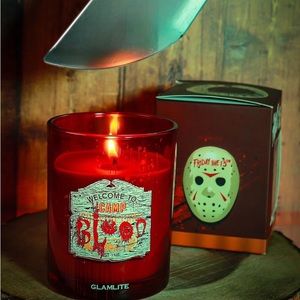 Glamlite x Friday the 13th Camp Crystal Jason Voorhees Scented Candle BNIB